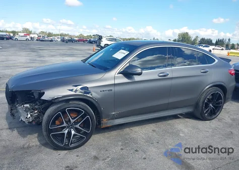 2019 Mercedes-Benz Amg Glc 63 Coupe 4Matic из США, поврежденный, VIN WDC0J8JB3KF526063